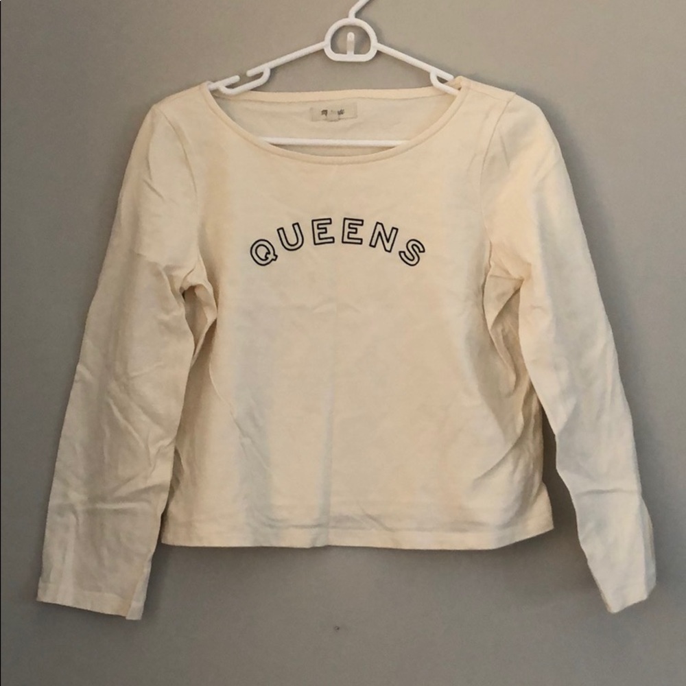 Madewell Queens Long sleeve T-shirt